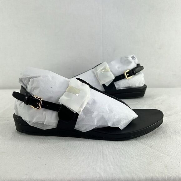 Cole Haan Francine Demi Sandals- Black Leagther- Size 5 B- NIB - Picture 5 of 7